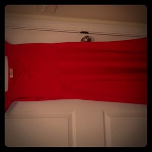 Ladies red dress